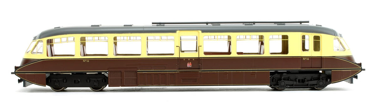 Pre-Owned 4d-011-009 Streamlined Railcar GWR Twin Cities Chocolate/Cream No.16