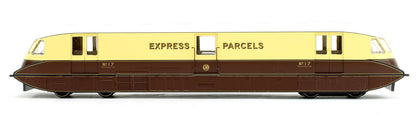 Pre-Owned Streamlined Railcar Express Parcels Choc/Cream Diesel Locomotive No.17 - DCC Fitted