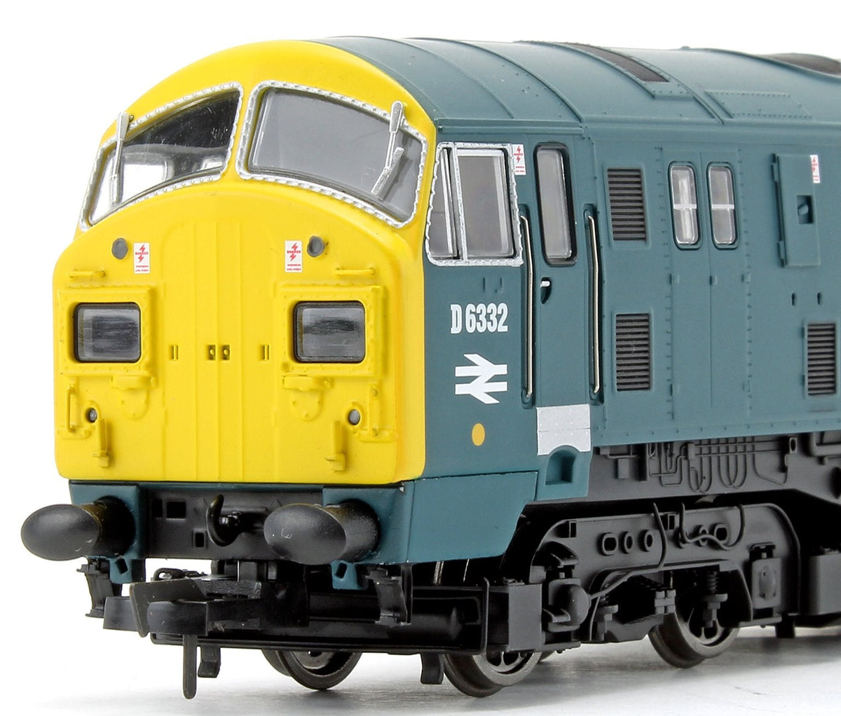 Pre-Owned Class 22 D6332 BR Blue FYE Font A Headcode