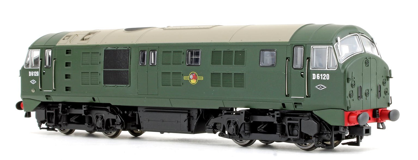 Class 21 D6120 BR green (with Headcode Discs) Diesel Locomotive