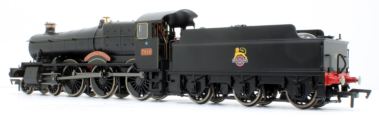 Hinton Manor BR Black (Early Emblem) 78xx Manor Class 4-6-0 Steam Locomotive No.7819 DCC Fitted