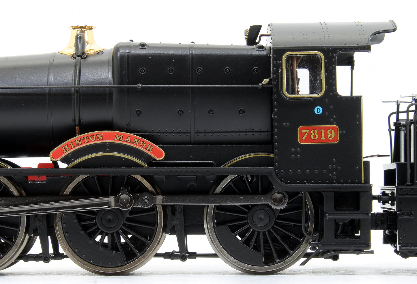 Hinton Manor BR Black (Early Emblem) 78xx Manor Class 4-6-0 Steam Locomotive No.7819 DCC Fitted