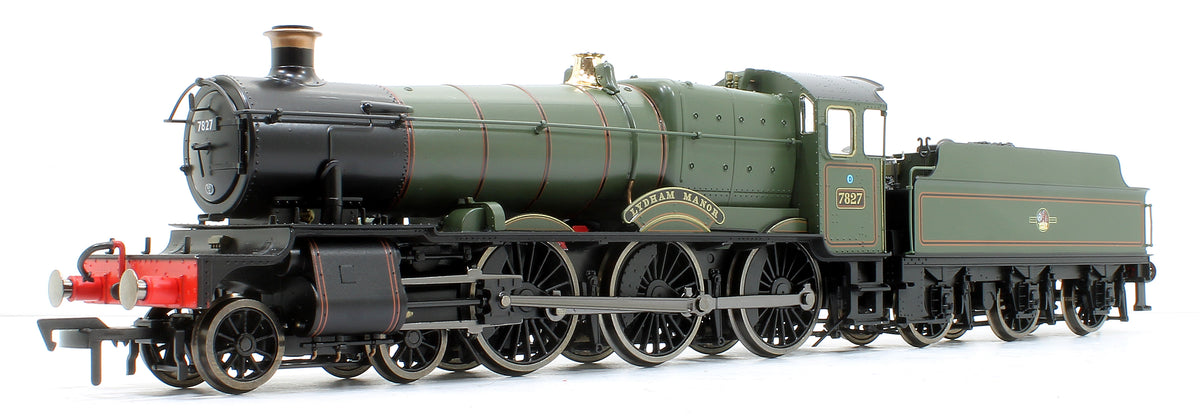 Pre-Owned 4S-001-007S Lydham Manor BR Lined Green (Late Crest) 78xx Manor Class 4-6-0 Steam Locomotive No.7827 Sound Fitted