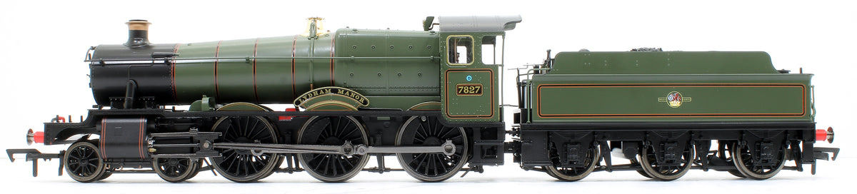 Pre-Owned 4S-001-007S Lydham Manor BR Lined Green (Late Crest) 78xx Manor Class 4-6-0 Steam Locomotive No.7827 Sound Fitted