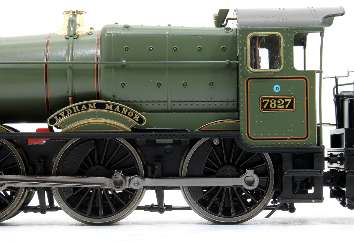 Pre-Owned 4S-001-007S Lydham Manor BR Lined Green (Late Crest) 78xx Manor Class 4-6-0 Steam Locomotive No.7827 Sound Fitted