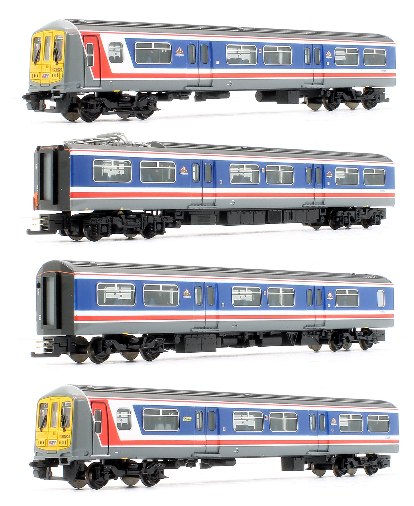 Class 319 4-Car EMU 319004 BR Network SouthEast (Revised)