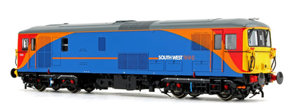 Pre-Owned Class 73 235 South West Trains (Blue/Orange/Red Livery) Electro Diesel Locomotive - DCC Sound Fitted