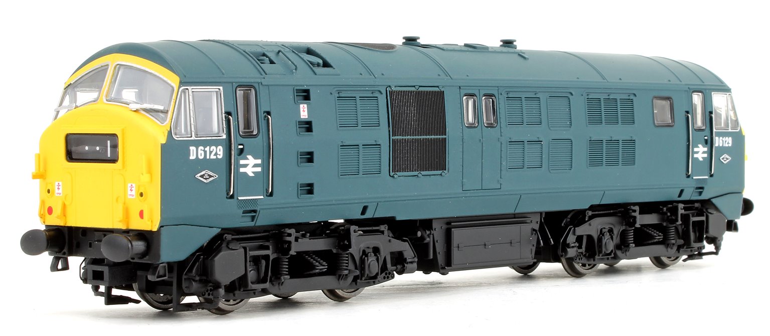 Class 29 #D6129 BR Blue Full Yellow Warning Panel