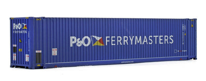 Pack of 2 45 Ft Containers Hi Cube P & O Ferry 008462 / 008032 - Weathered