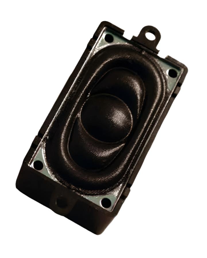 Loudspeaker 20mm x 40mm, rectangle, 4 Ohms with sound chamber - Loksound 4.0/Micro 4.0