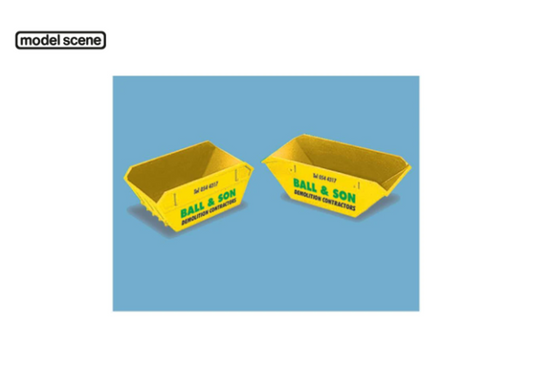 Modelscene 5088B Skips (large & small), 'Ball & Son'