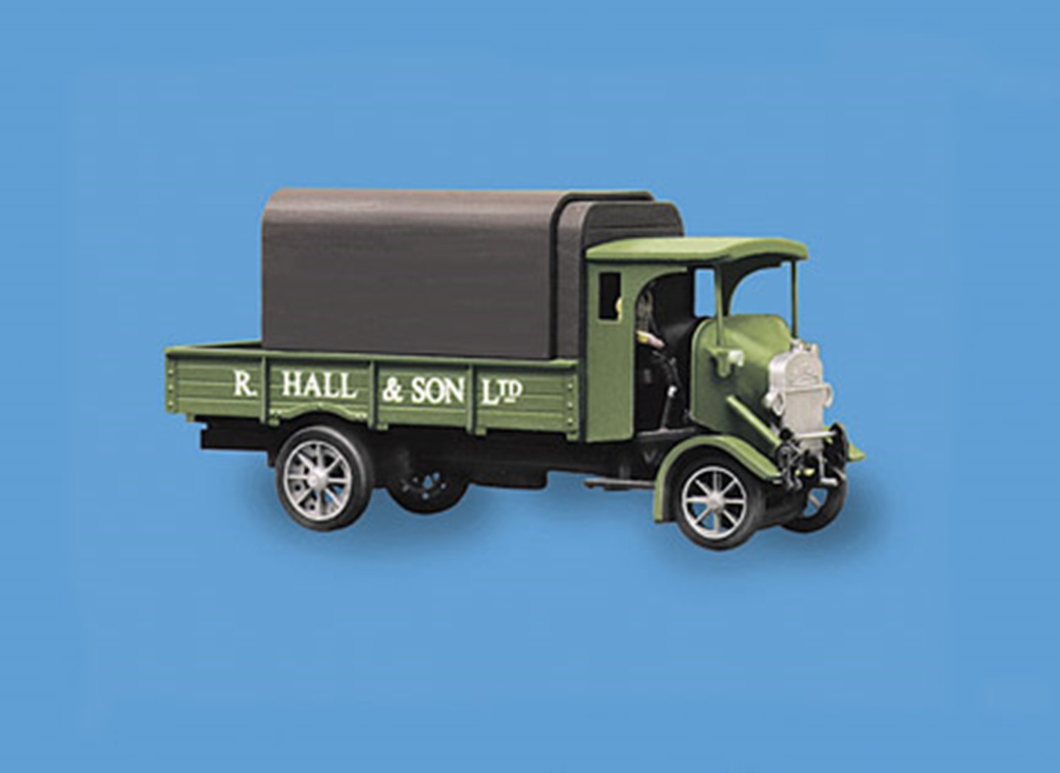 Thornycroft PB 4 ton Lorry, Hall and Sons Livery Vehicle Kit