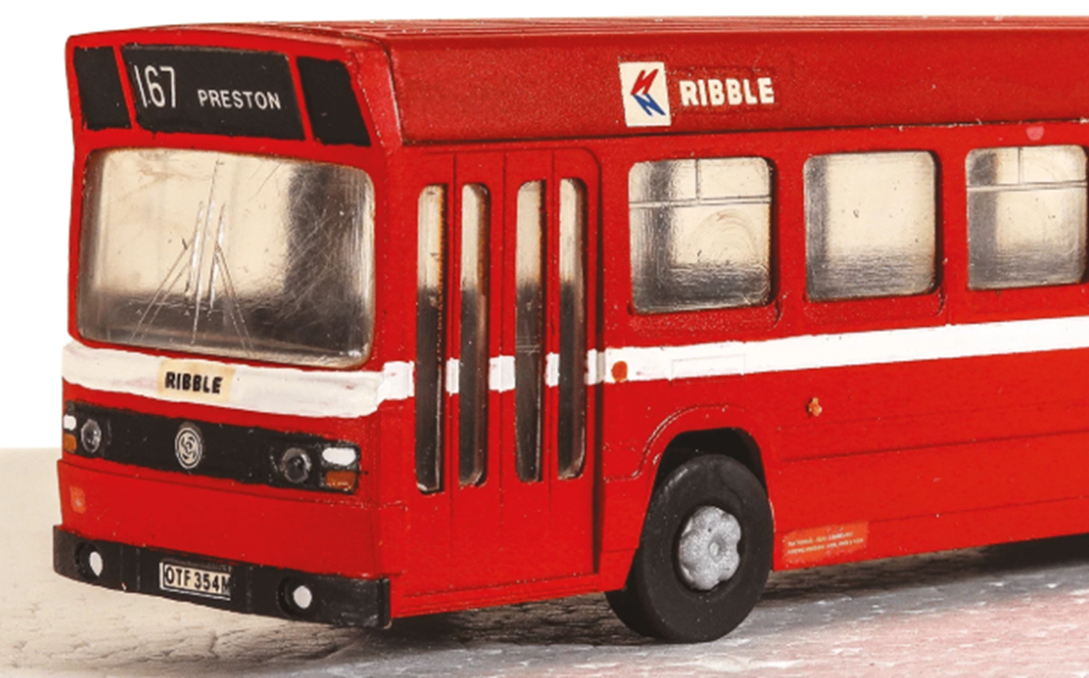 Leyland National Single Decker Bus, Red Vari-kit