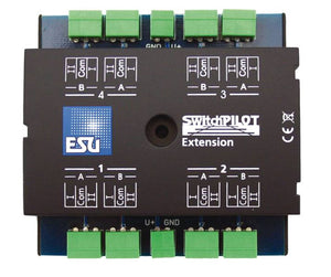 SwitchPilot Extension, 4 twin-relays (DPDT) output, 2A each, extension for Switch Pilot Famil