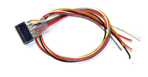 Cable harness 6-pin NEM 651, DCC colour, length 300mm