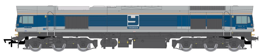 Class 59 59004 Late Foster Yeoman Paul A Hammond Diesel Locomotive