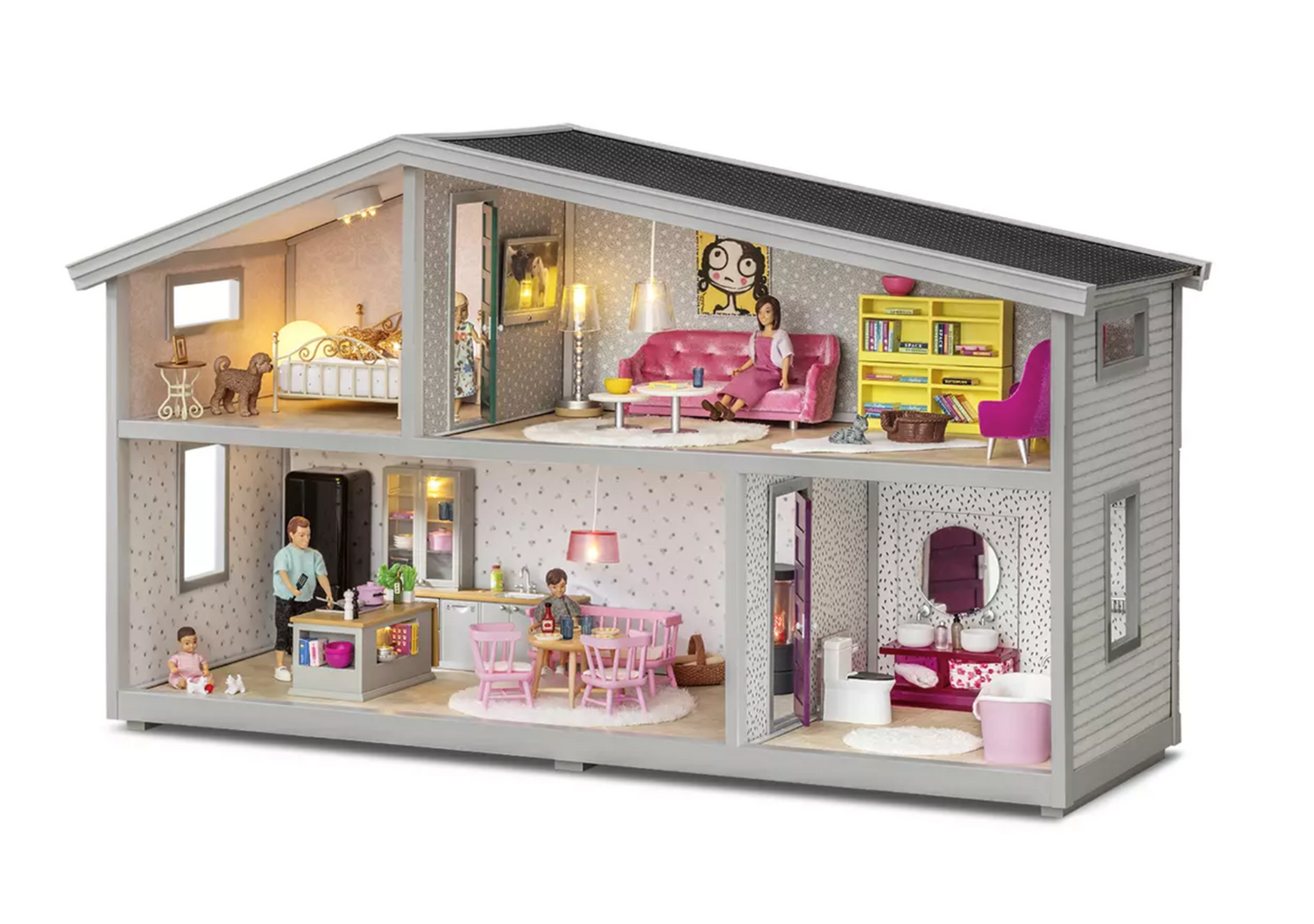 Lundby Life Doll's House 4 Rooms
