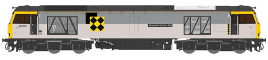 Class 60 061 “Alexander Graham Bell” Triple Grey Coal Diesel Electric Locomotive