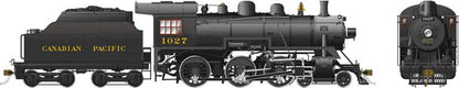 602504 HO D10h 4-6-0: CPR #1027 - DCC Sound