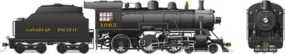 HO D10k 4-6-0: CPR #1063 - DCC Sound