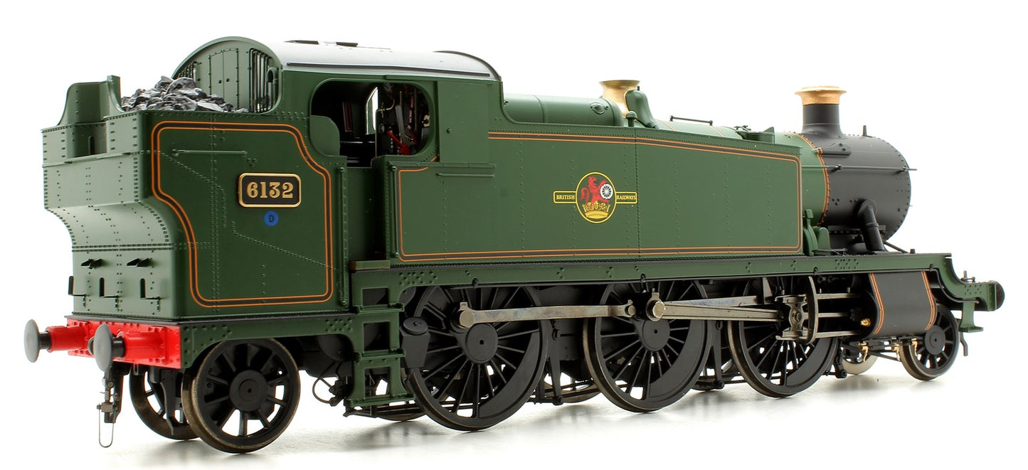 Pre-Owned Class 61xx 'Large Prairie' 2-6-2T 6132 in BR lined green with late crest Steam Locomotive