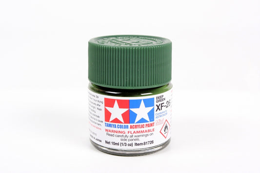 TAMIYA ACRYLIC MINI XF-26 DEEP GREEN