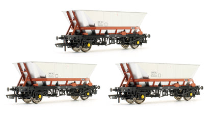 Pre-Owned Set of 3 HAA HOP AB MGR Hopper Wagons - Freight Brown - Pack 1