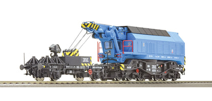 CSD Six Axle Railway Crane with Telescopic Boom IV - DCC Sound