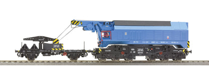 CSD Six Axle Railway Crane with Telescopic Boom IV - DCC Sound