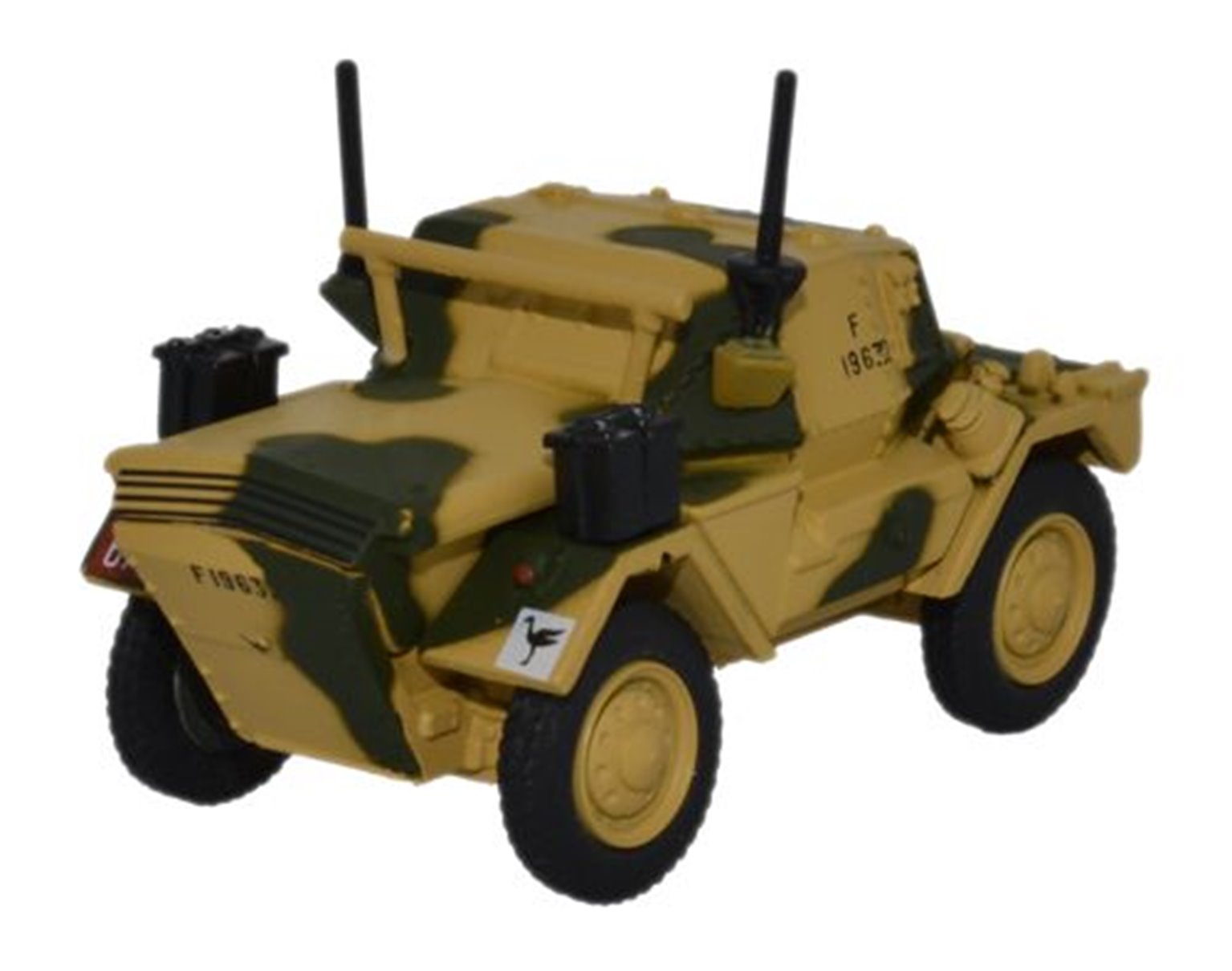 Dingo Scout Car 50th RTR 23rd Armoured Brigade Tunisia