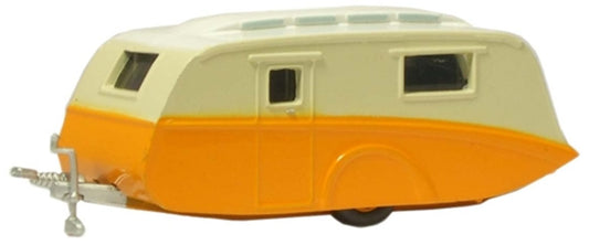 Orange and Cream Caravan