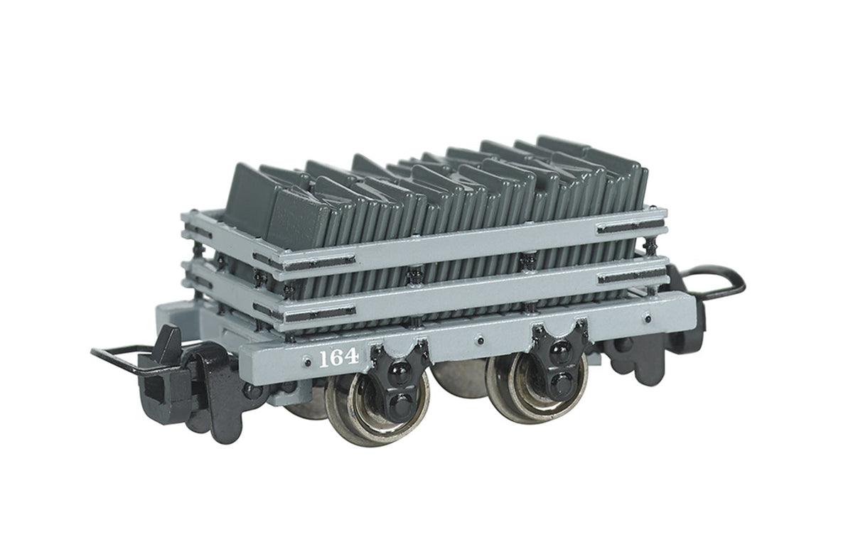 NARROW GAUGE SLATE WAGON W/ LOAD