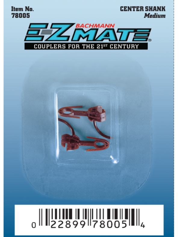 E-Z Mate Couplers Centre Shank Medium (12 Pair/Card)