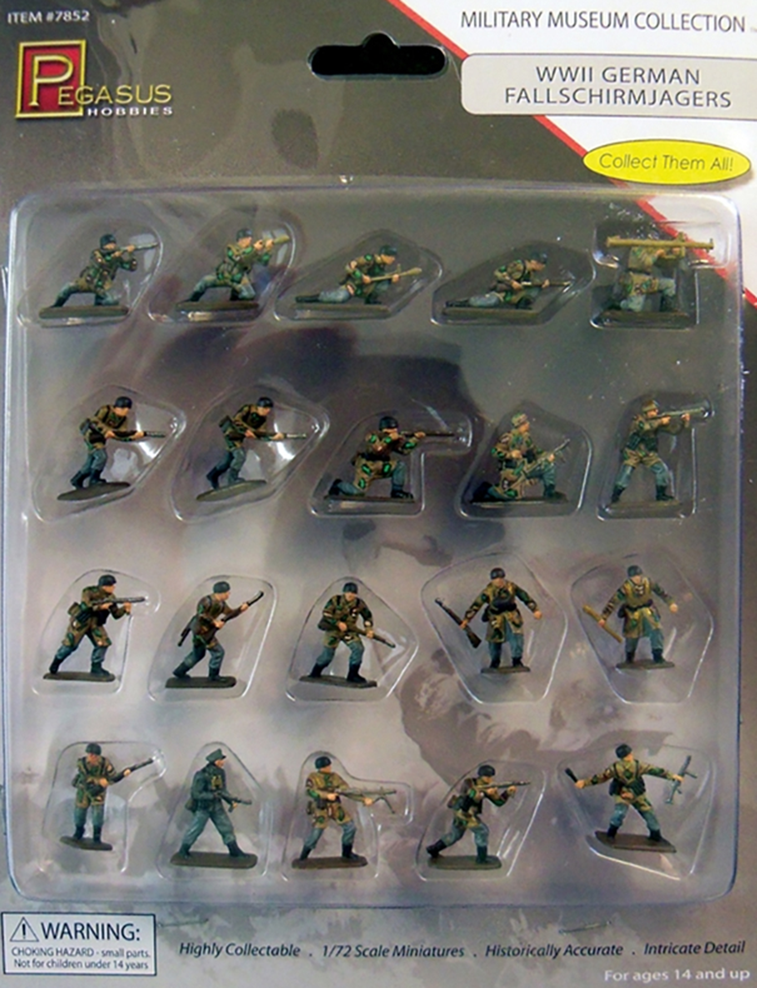 1:72 WWII German Fallschirmjagers