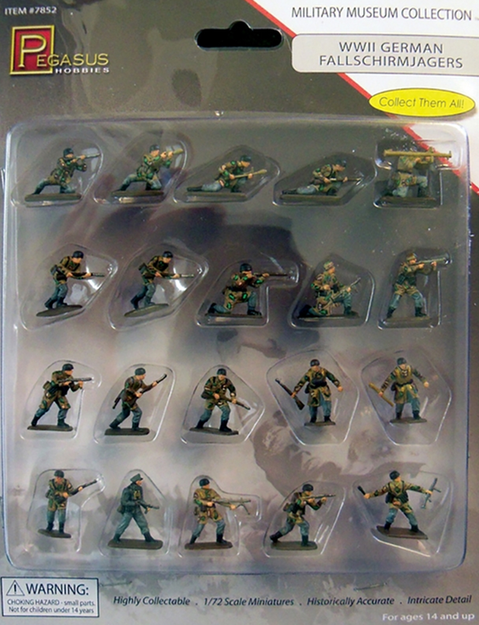 1:72 WWII German Fallschirmjagers