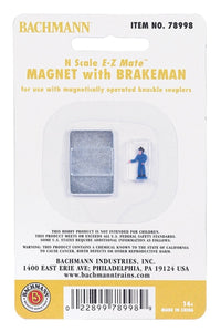 Magnet with Brakeman Figure