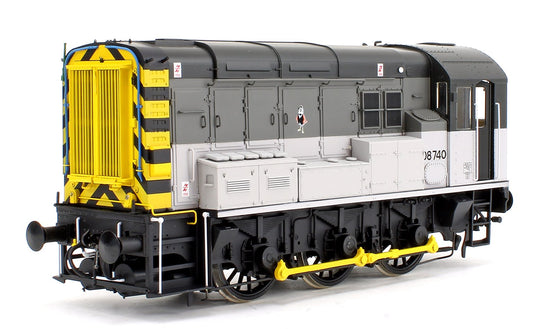 Class 08 740 Railfreight Triple Grey Stratford Diesel Shunter Locomotive