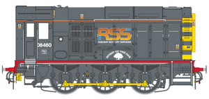 Class 08 08460 Railway Support Services (RSS) Spirit of the Oak - DCC Fitted