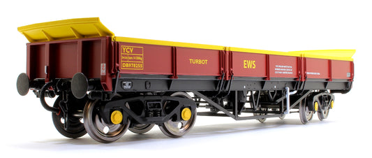 YCV Turbot Bogie Ballast Wagon EWS Maroon DB978255