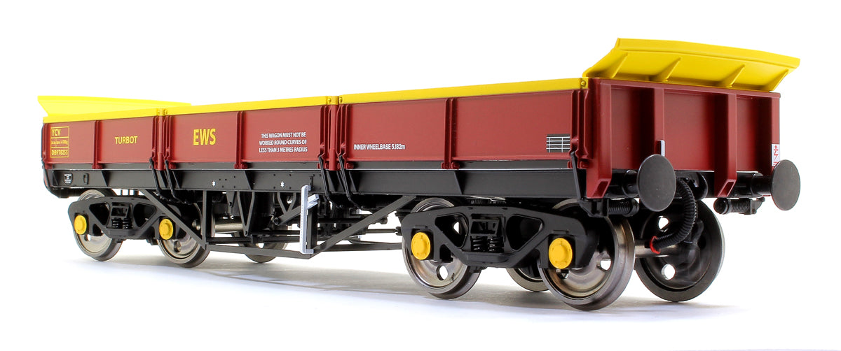 YCV Turbot Bogie Ballast Wagon EWS Maroon DB978255