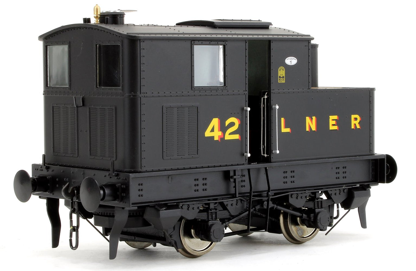 Y3 Sentinel 4wVB No.42 in LNER Black