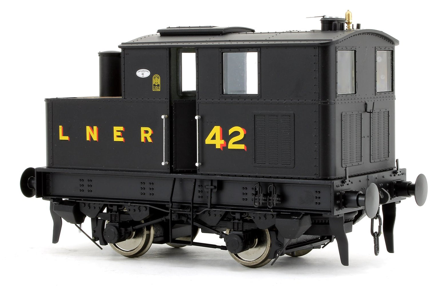 Y3 Sentinel 4wVB No.42 in LNER Black - DCC Fitted