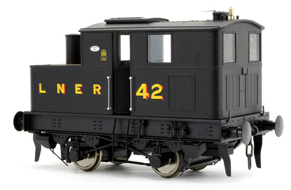 Y3 Sentinel 4wVB No.42 in LNER Black - DCC Fitted