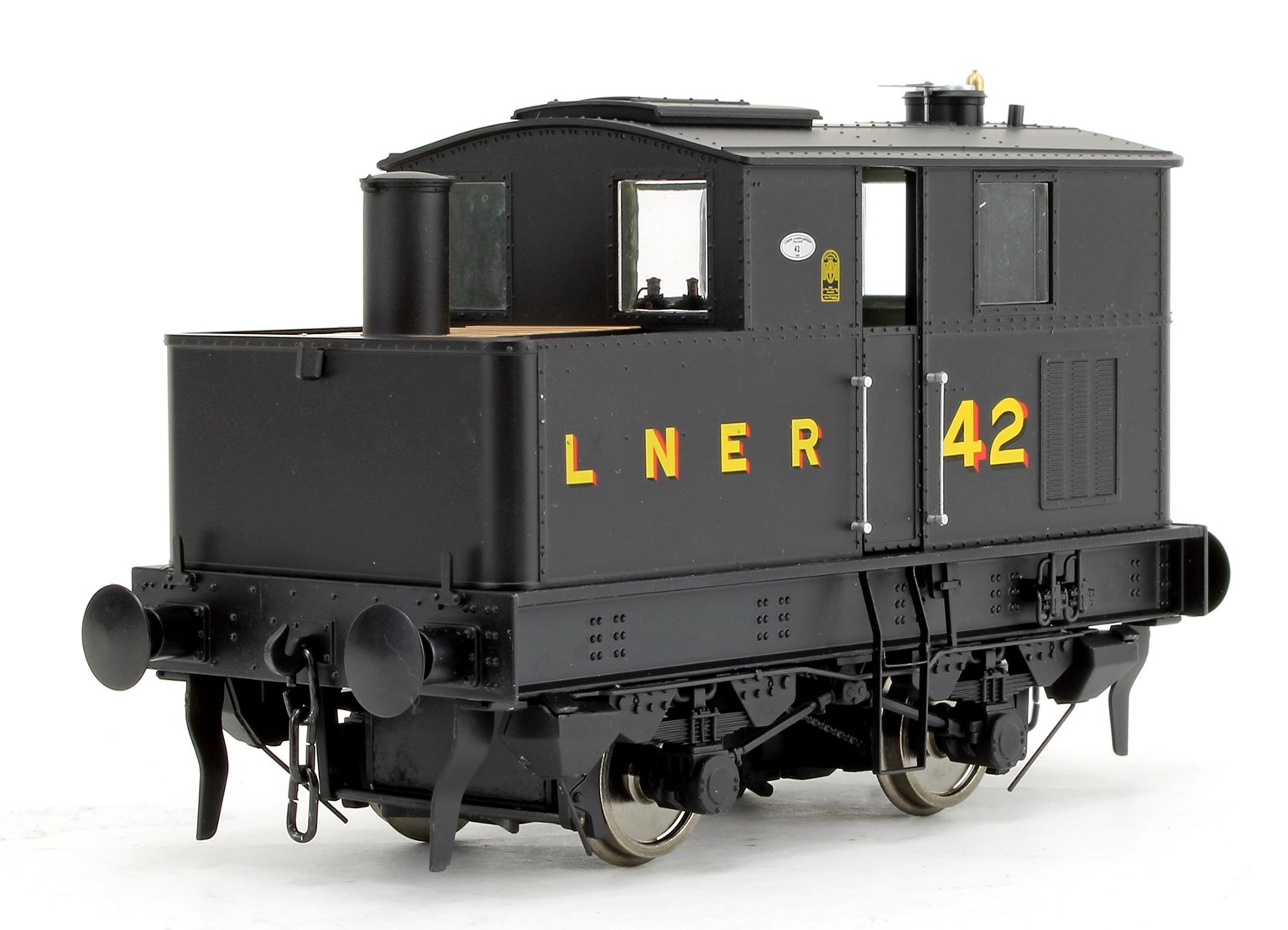 Y3 Sentinel 4wVB No.42 in LNER Black - DCC Fitted