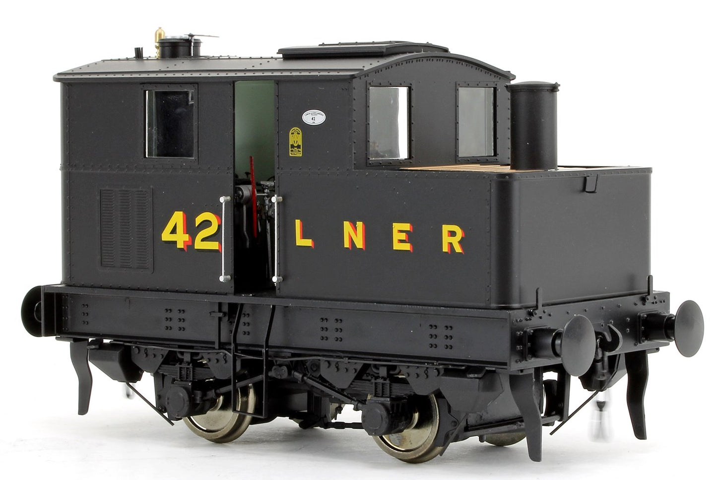 Y3 Sentinel 4wVB No.42 in LNER Black - DCC Fitted