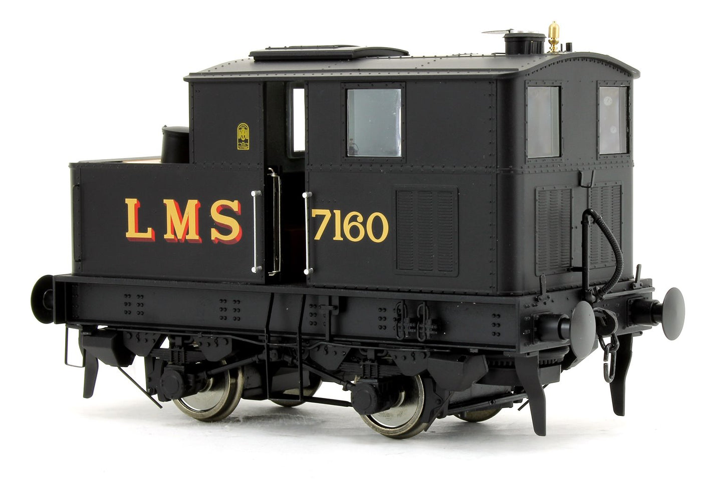 0F Sentinel 4wVB No.7160 in LMS Livery