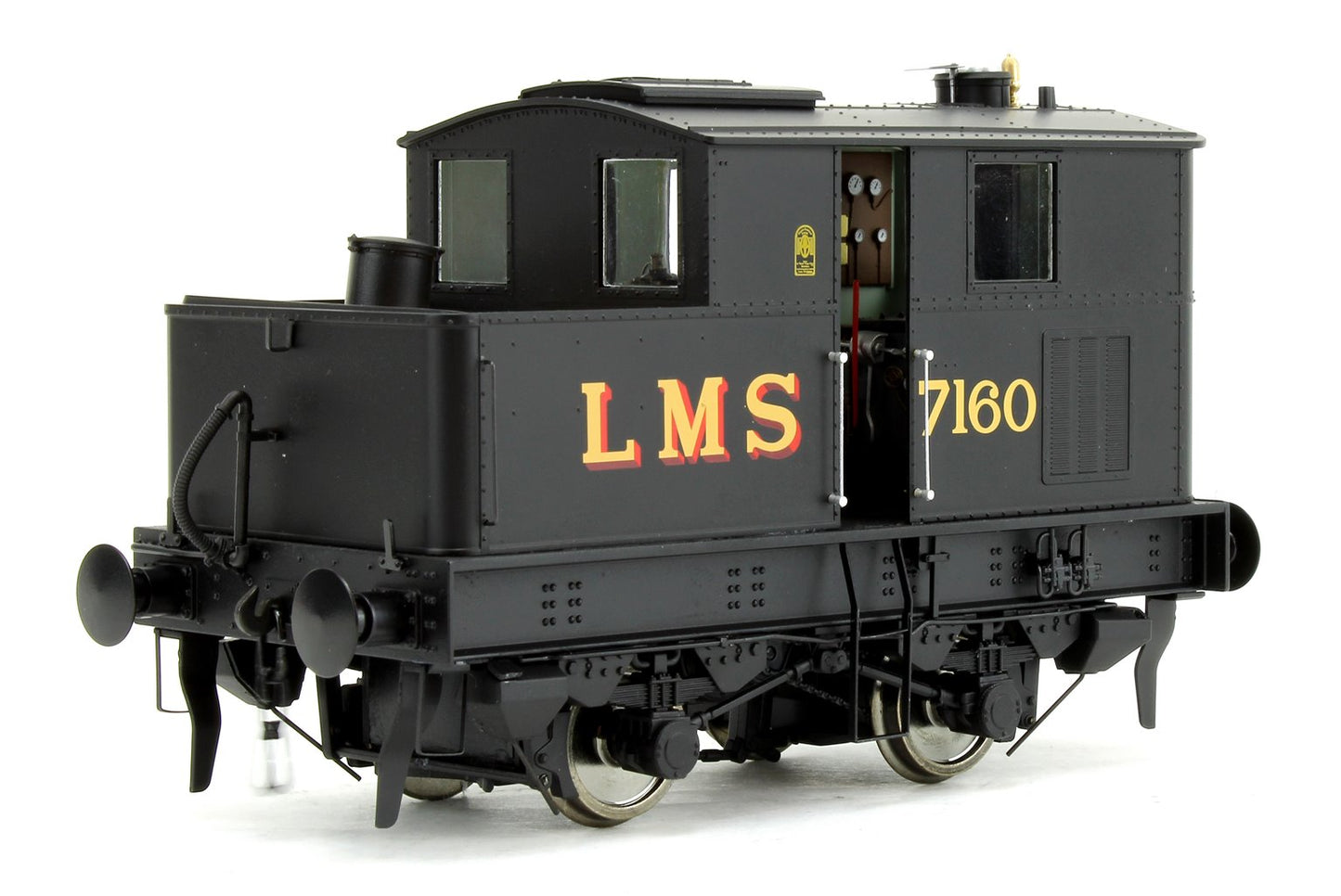 0F Sentinel 4wVB No.7160 in LMS Livery - DCC Fitted with Sound