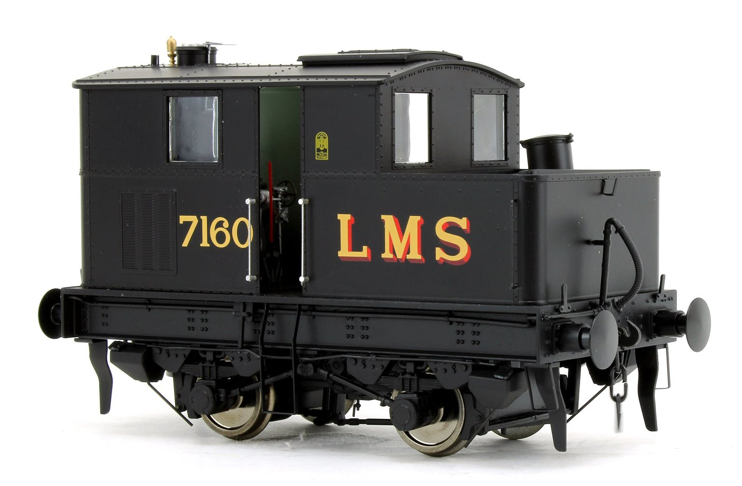 0F Sentinel 4wVB No.7160 in LMS Livery - DCC Fitted