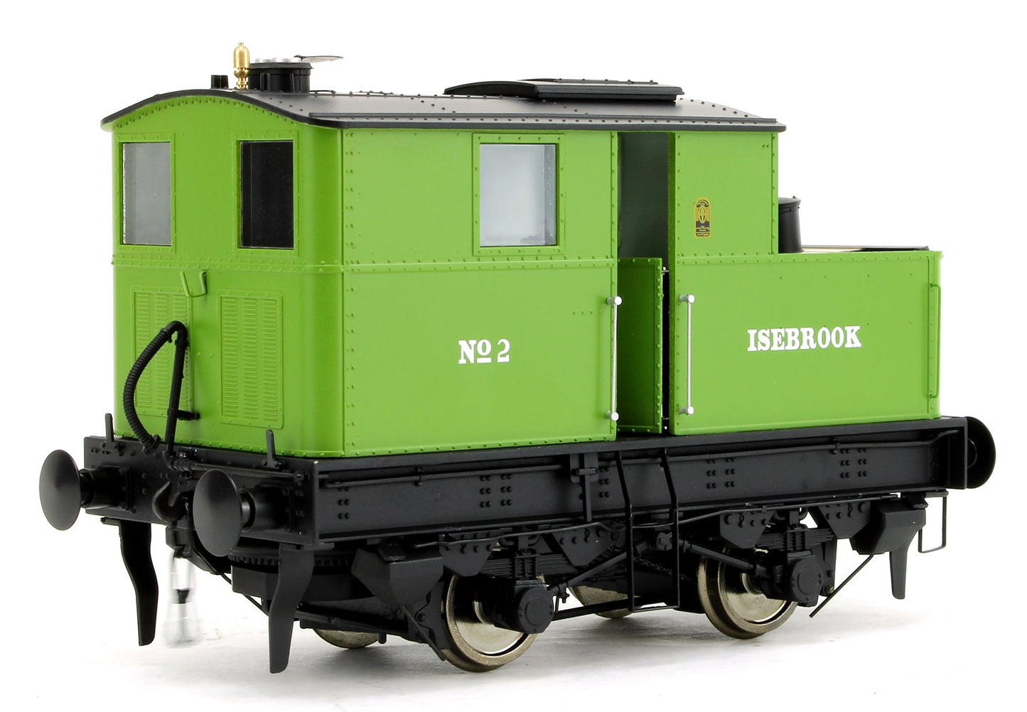 Sentinel 4wVB 2 "Isebrook" in GWR Green