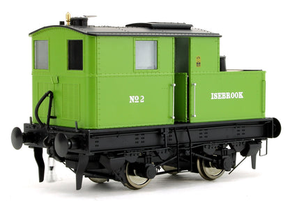 Sentinel 4wVB 2 "Isebrook" in GWR Green
